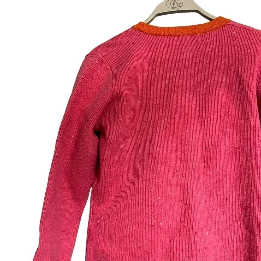 Isaac Mizrahi Pink cardigan wool blend girl sweater
